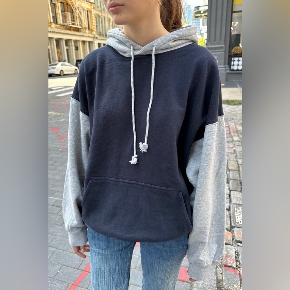 brandy melville christy colorblock hoodie